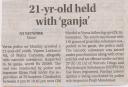 21 years old held with ganja.JPG - 