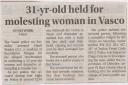31 years old held for molesting women in Vasco.JPG - 