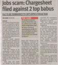 Jobs scam Chargesheet files against 2 top babus.JPG - 