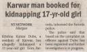 Karwar man booked for kidnapping 17 years old girl.JPG - 