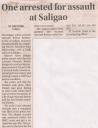 One arrested for assult at Saligao.JPG - 