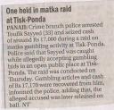 One held in matka raid at Tisk Ponda.JPG - 