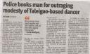Police booked man for outraging modesty of Taleigao based dance.JPG - 