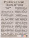 Prostitution racket busted in Verna.JPG - 