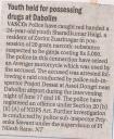 Youth held for possessing drugs at Dabolim.JPG - 