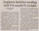enginner held for stealing TV.JPG - 