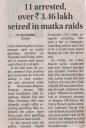 11 arrested over 3.46 lakh seized in matka raids_July2019.JPG - 