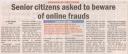 Senior citizens briefed of online frauds.JPG - 