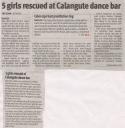 5 girls rescued at Calangute dance bar.JPG - 