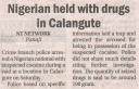 Nigerian held with drugs in Calangute.JPG - 