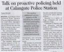 Talk on proactive policing held at Calangute Police Station.JPG - 