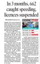 In 3 months, 662 caught speeding, licences suspended.jpg - 