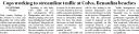 cops working to streamline traffic at Colva, Benaulim beaches.jpg - 