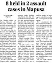 8 held in 2 assault cases in Mapusa.jpg - 