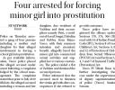 Four arrested for forcing minor girl into prostitution.jpg - 