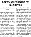 Shiroda youth booked for rash driving.jpg - 