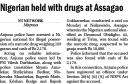 Nigerian held with drugs at Assagao.jpg - 