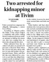Two arrested for kidnapping minor at Thivim.jpg - 