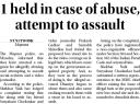 1 held for case of abuse, attempt to assault.jpg - 