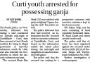Curti youth arrested for possessing ganja.jpg - 