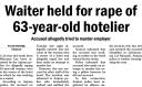 Waiter held for rape of 63 year old hotelier.jpg - 
