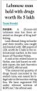 Lebanese man held with drugs worth Rs 5 lakh.jpg - 