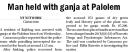 Man held with ganja at Palolem.jpg - 