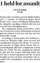 1 held for assault.jpg - 