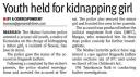 Youth held for kidnapping girl.JPG - 