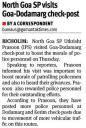 North Goa SP visits Goa-Dodamarg check-post.JPG - 