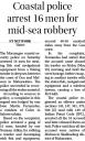 Coastal police arrest 16 men for mid-sea robbery.jpg - 