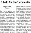 1 held for theft of mobile.jpg - 