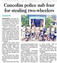 Cuncolim police nab four for stealing two wheelers.jpg - 