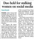 Duo held for stalking women on social media.jpg - 
